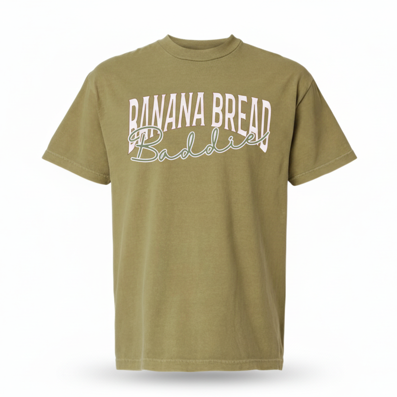 Banana Bread Baddie 'Get it Messy' 100% Cotton Tee