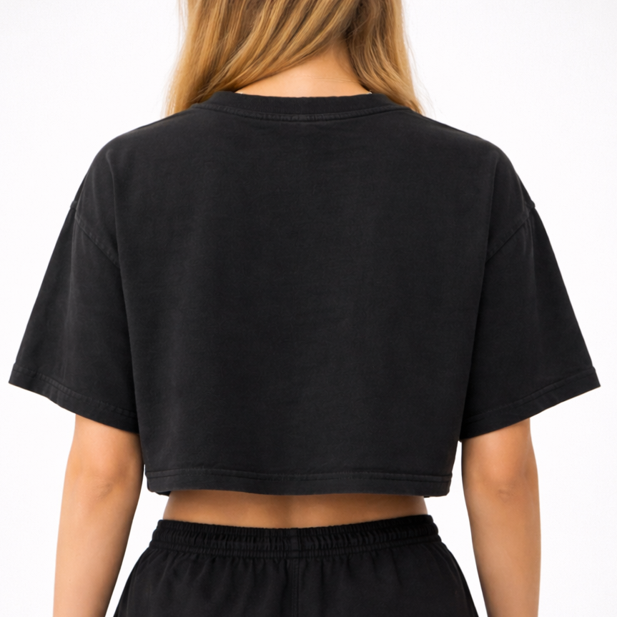 Banana Bread Baddie Cropped Tee