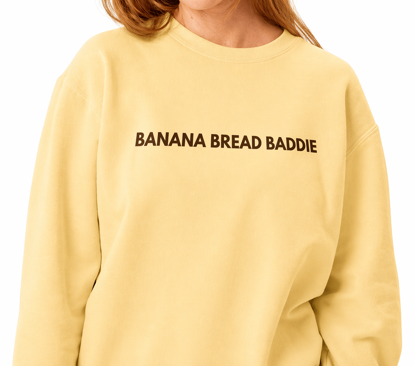 Lightweight Fleece Crewneck | 100% Cotton | Bold