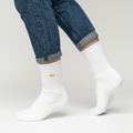 Embroidered Crew Socks | Banana Bread Baddie