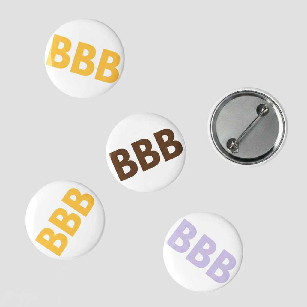 BBB Pin Button Set | Banana Bread Baddie