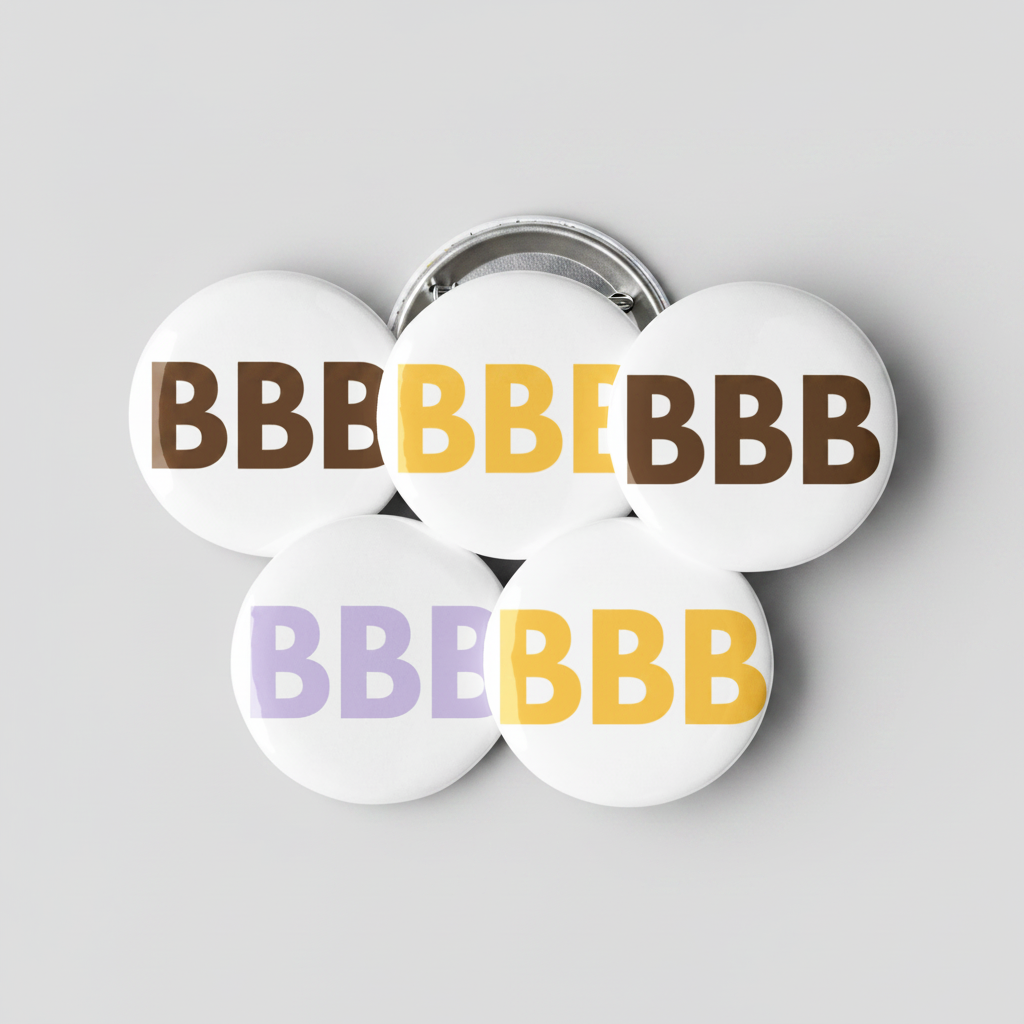 BBB Pin Button Set | Banana Bread Baddie