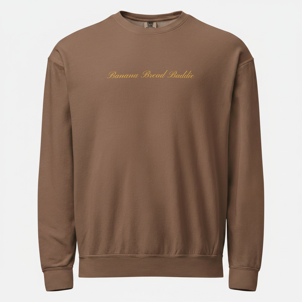 espresso banana bread baddie sweatshirt